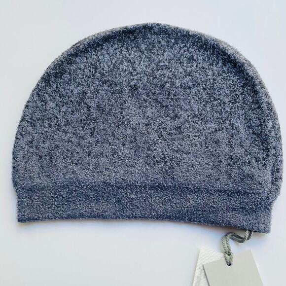 Barefoot Dreams Confetti Beanie Deep Sea Blue Indigo Cozychic Lite NEW main image 5